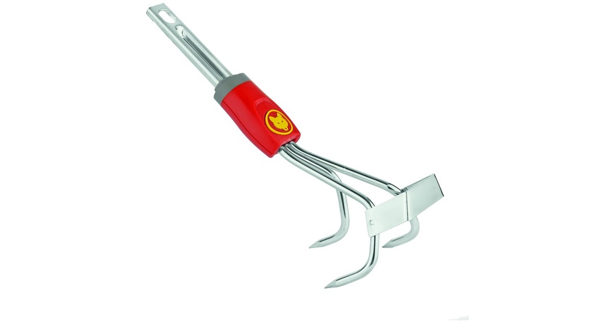 WOLF-Garten Jätegrubber LB-M, multi-star, Handgrubber(rot/gelb, 7cm)