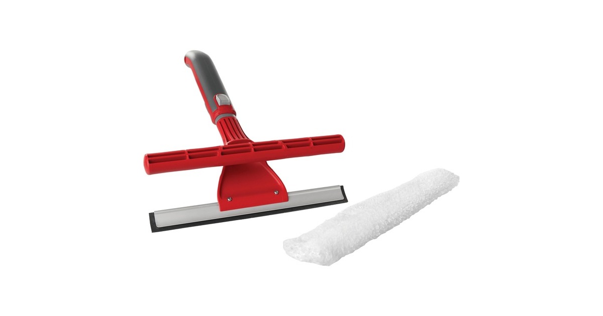 WOLF-Garten Kombiwischer KW-M, Abzieher(rot, 35cm)