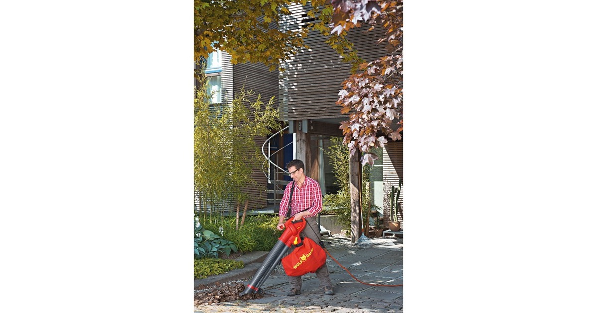 WOLF-Garten Laubbläser LBV 2600E, Laubsauger/Laubbläser(rot/schwarz)