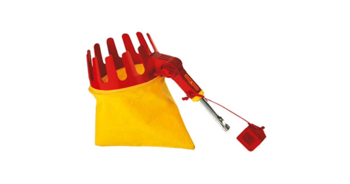 WOLF-Garten Obstpflücker mit Gelenk RG-M, multi-star(rot/gelb)