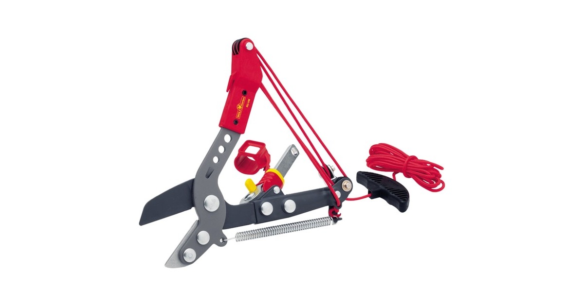 WOLF-Garten Profi-Baumschere RC-VM Amboss, multi-star(rot, Vario-Stiel)