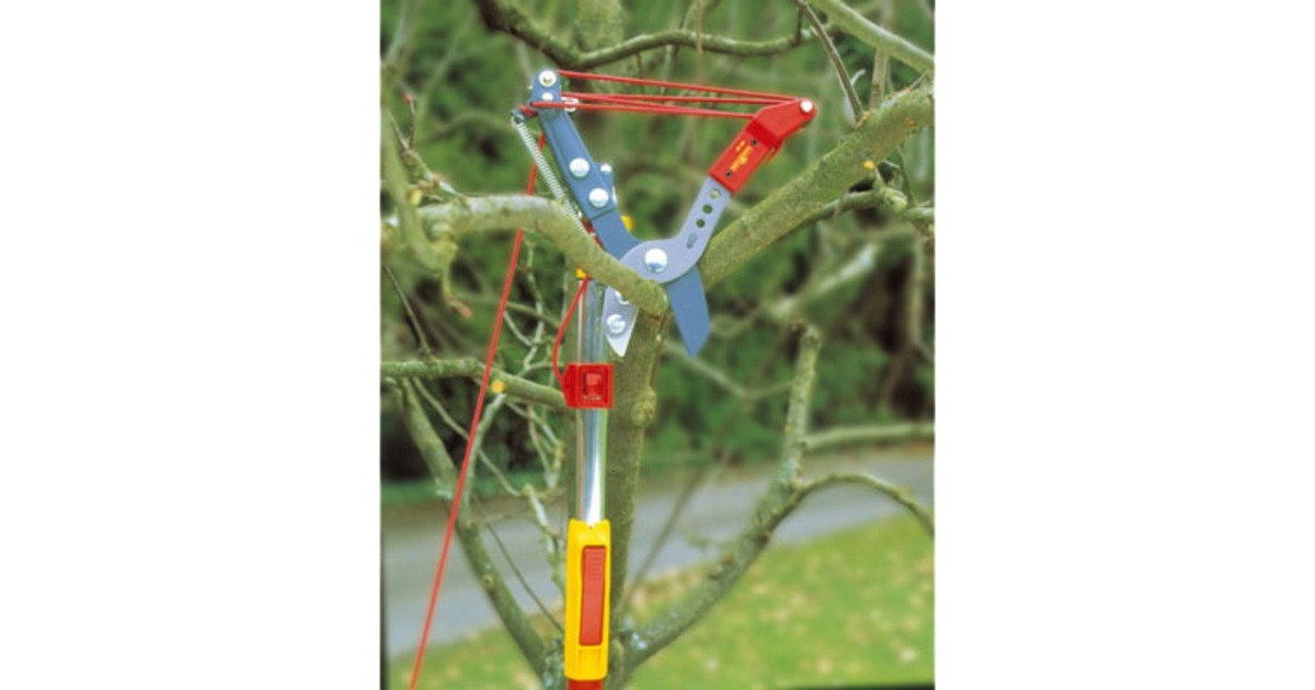 WOLF-Garten Profi-Baumschere RC-VM Amboss, multi-star(rot, Vario-Stiel)