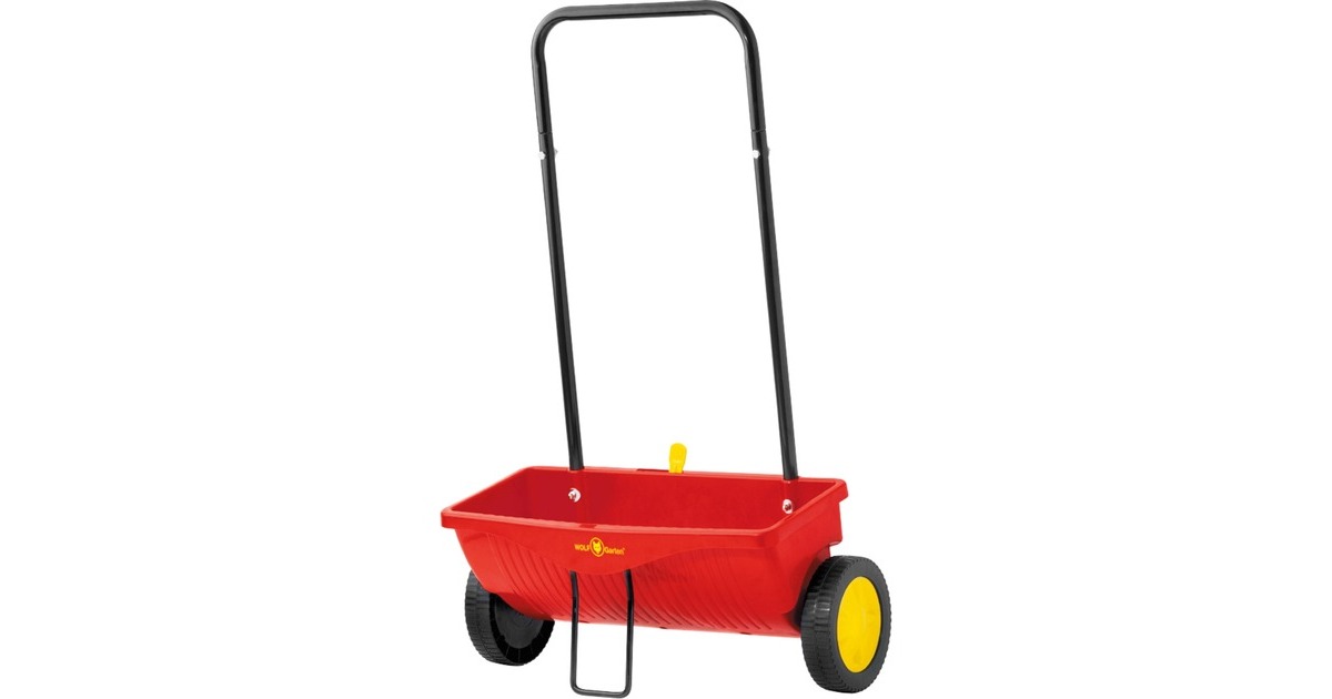 WOLF-Garten Streuwagen Universal WE 330, Streugerät(rot/schwarz, 15 Liter)