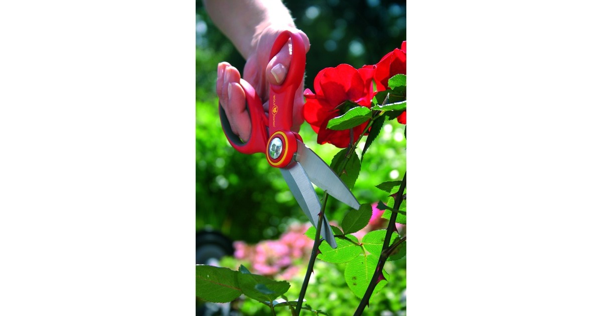 WOLF-Garten Vielzweck-Schere RA-X, 18cm, Gartenschere(rot, zerlegbar)
