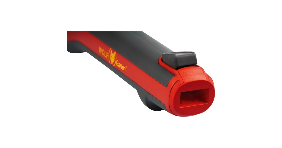 WOLF-Garten ZM 015 multi-star Handgriff, Stiel(rot, 15cm)