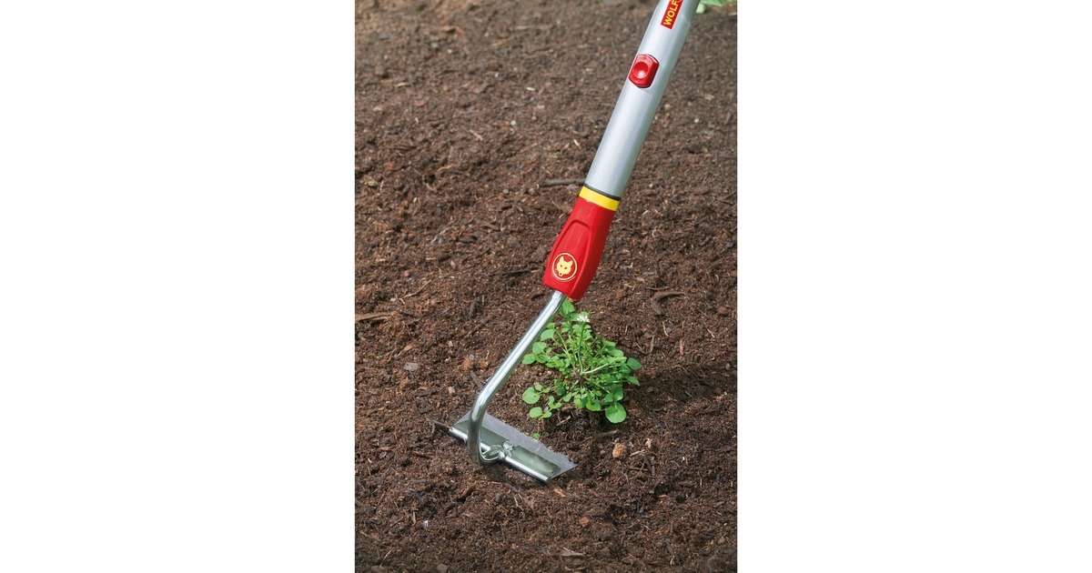 WOLF-Garten Ziehhacke HU-M 10, multi-star(rot/gelb, 10cm)