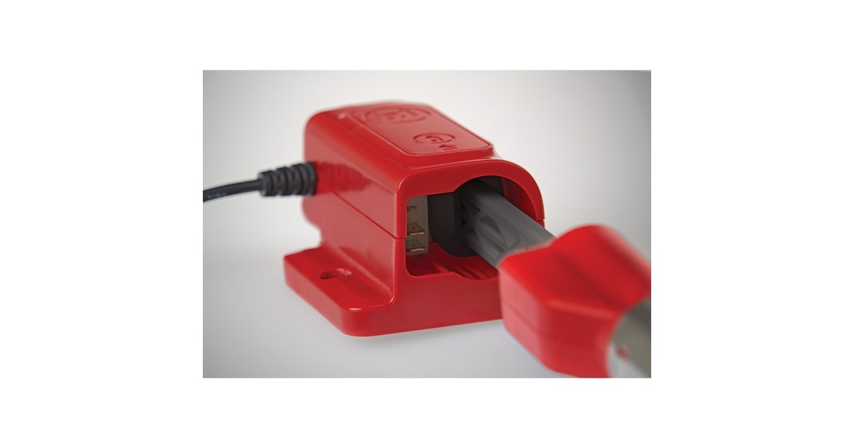 WOLF-Garten e-multi-star Wandladestation QC 25 eM(rot, für e-multi-star Akku-Stiel BS 140 eM)