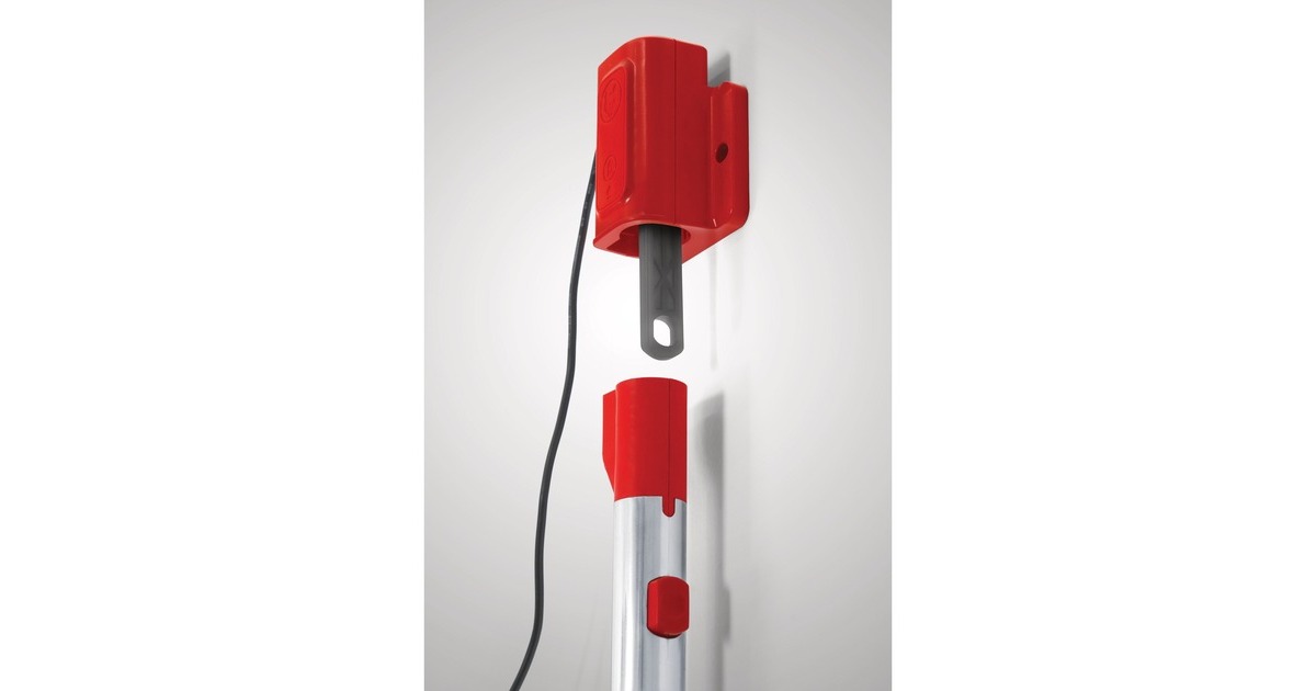 WOLF-Garten e-multi-star Wandladestation QC 25 eM(rot, für e-multi-star Akku-Stiel BS 140 eM)