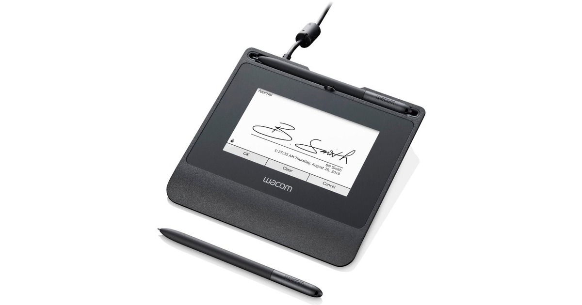 Wacom 5-inch color Signature Pad STU-540, Grafiktablett(schwarz, inkl. sign pro PDF Software für Windows)