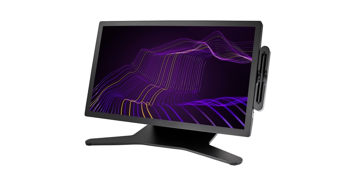 Wacom Cintiq Pro 27 (DTH271K0B-ST), Grafiktablett(schwarz, Stand Bundle)