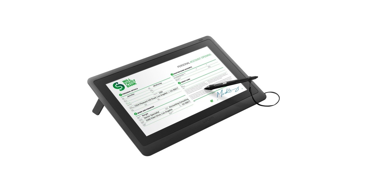 Wacom DTK-1660E, Grafiktablett(schwarz, for Business)