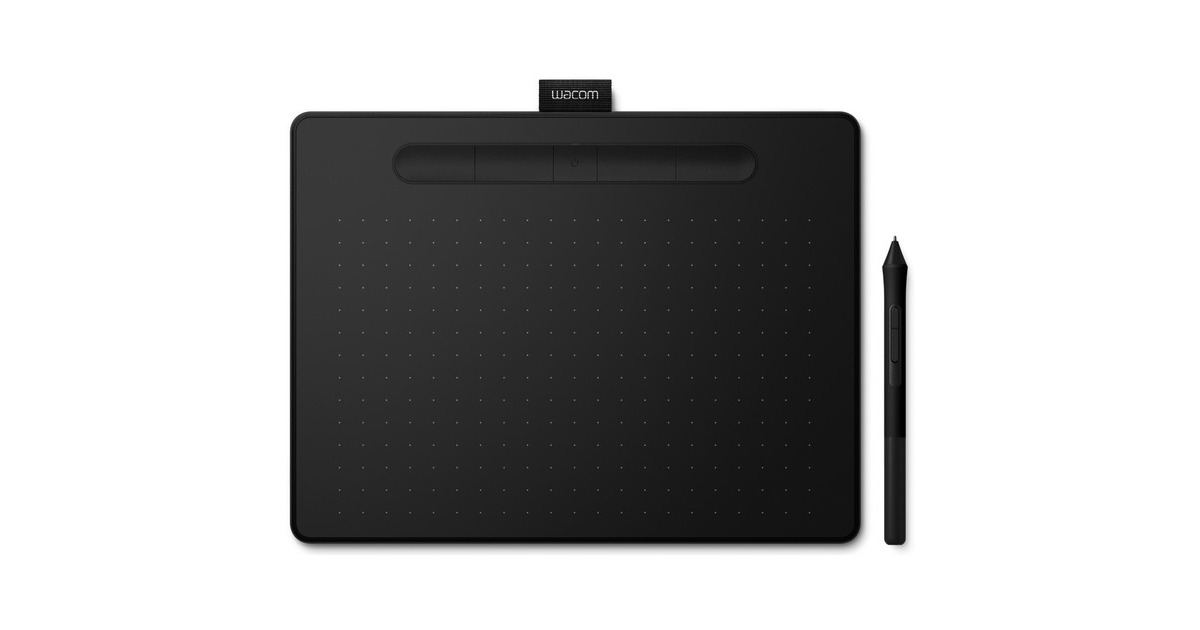 Wacom Intuos M mit Bluetooth, Grafiktablett(schwarz)