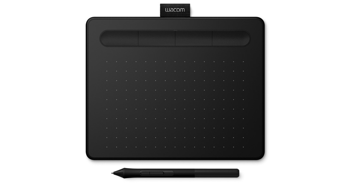 Wacom Intuos S, Grafiktablett(schwarz)