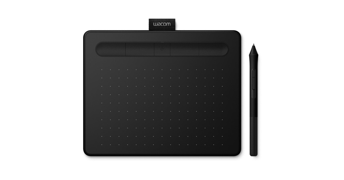 Wacom Intuos S mit Bluetooth, Grafiktablett(schwarz)