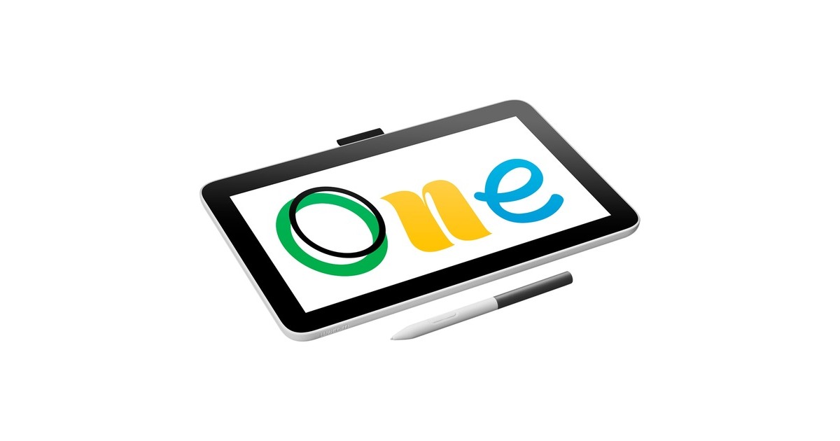 Wacom One 12, Grafiktablett(schwarz, inkl. Stift)