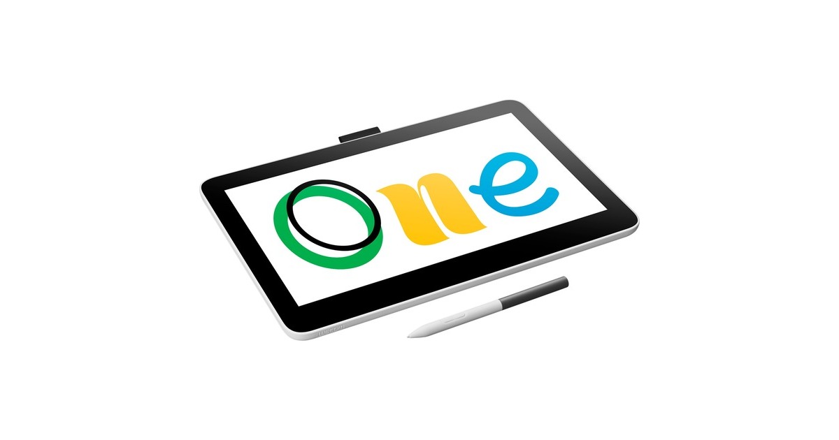 Wacom One 13 touch, Grafiktablett(schwarz, inkl. Stift)
