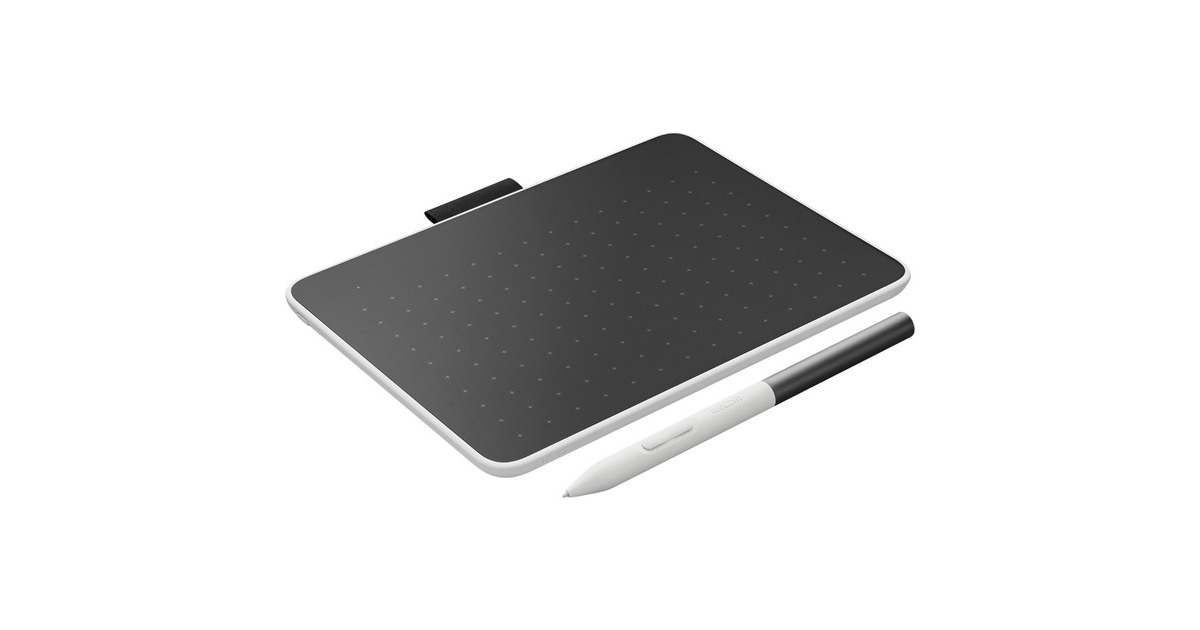 Wacom One, Grafiktablett(schwarz/rot, Small)