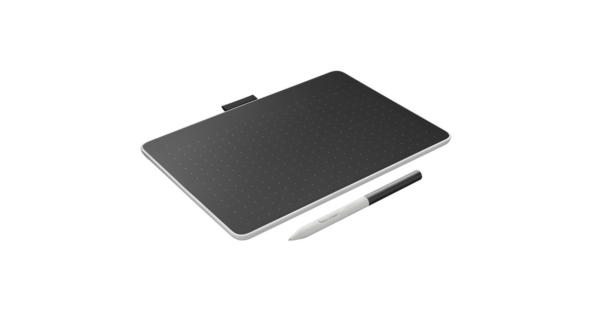 Wacom One, Grafiktablett(schwarz/rot, Medium)