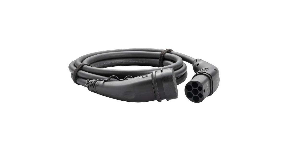 Webasto Mode 3 Ladekabel 3-phasig Typ 2, bis 22 kW(schwarz, 4,5 Meter)