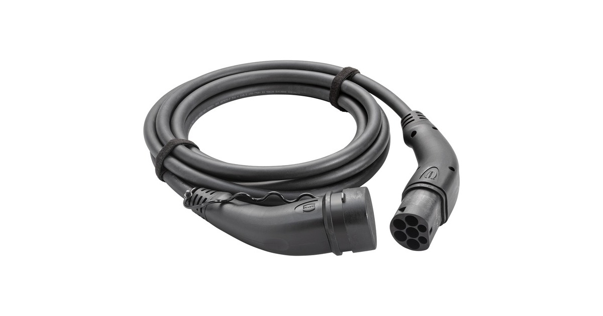 Webasto Mode 3 Ladekabel 3-phasig Typ 2, bis 22 kW(schwarz, 7,5 Meter)