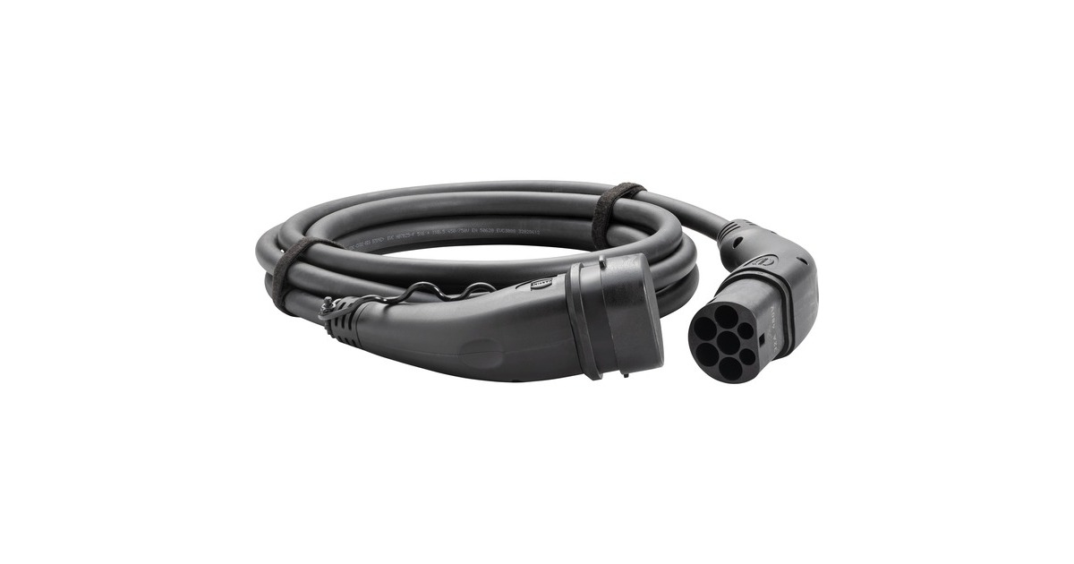Webasto Mode 3 Ladekabel 3-phasig Typ 2, bis 22 kW(schwarz, 7,5 Meter)