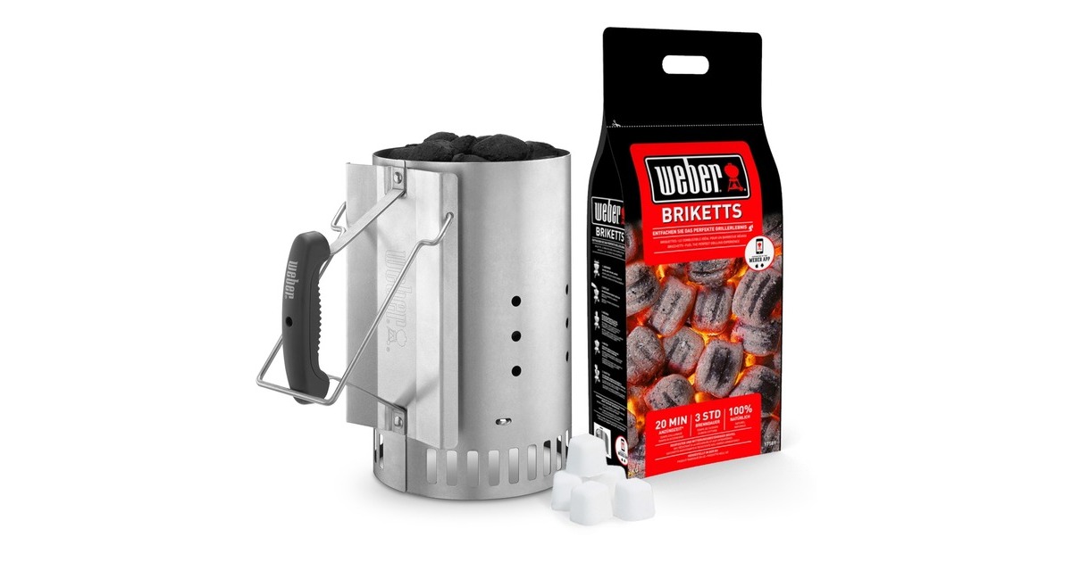 Weber Anzünd-Set 17631, Kamin, Briketts, Zündwürfel, Anzündhilfen Weber Anzünd-Set 17631, Kamin, Briketts, Zündwürfel, Anzündhilfen