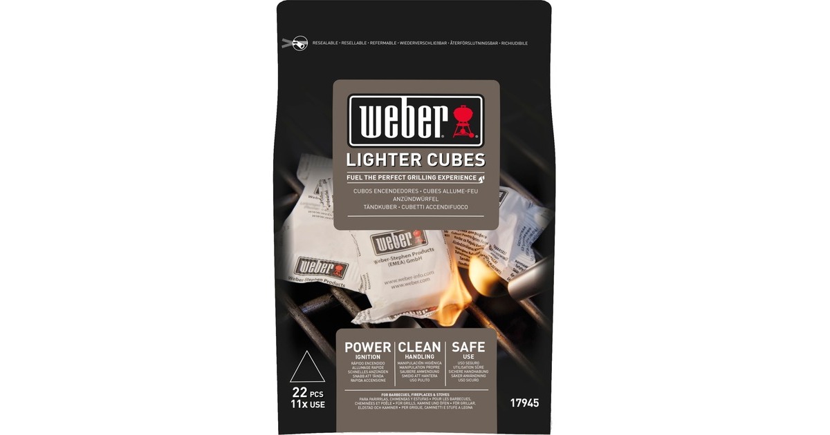 Weber Anzündwürfel 17945(weiß, 22 Stück) Weber Anzündwürfel 17945(weiß, 22 Stück)
