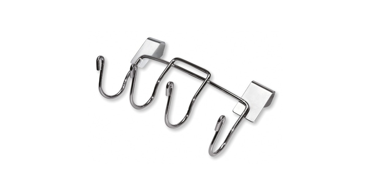 Weber Besteckhalter 7401 für Holz­koh­le­grills mit Ø 47cm und 57cm, Halterung(silber)