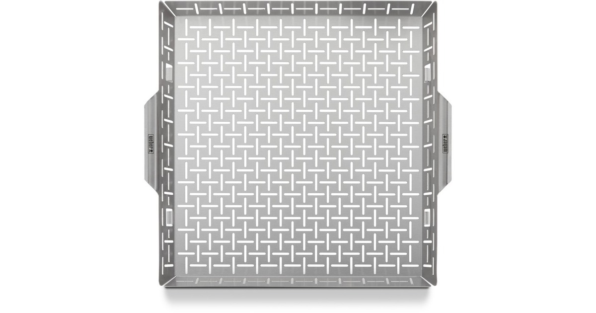 Weber CRAFTED Grillkorb 7683, Gemüsekorb(edelstahl)