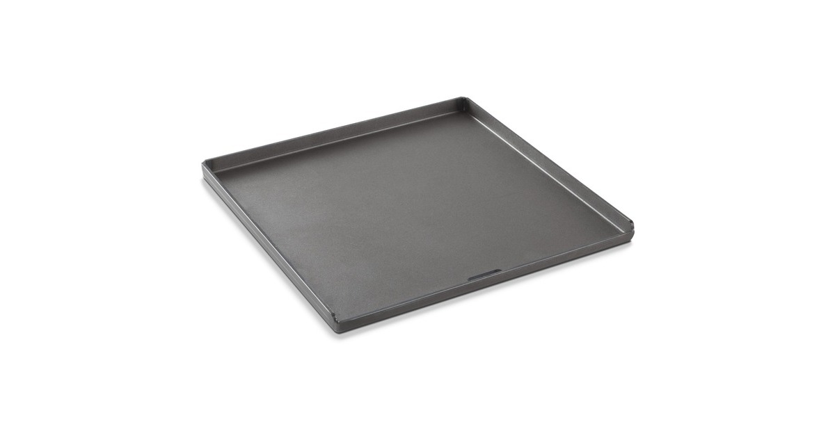 Weber CRAFTED Grillplatte / Plancha 7682(schwarz, Gusseisen)