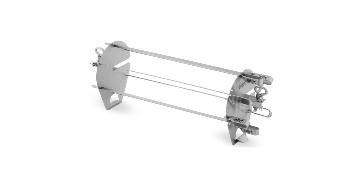 Weber CRAFTED Spieße-Set 7685 für Drehspieße​(edelstahl)