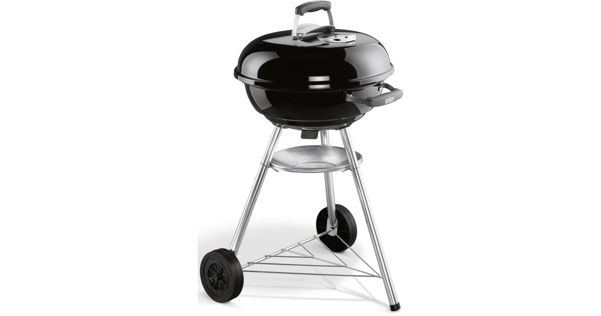 Weber Compact Kettle Ø 47cm, Holzkohlegrill(schwarz)