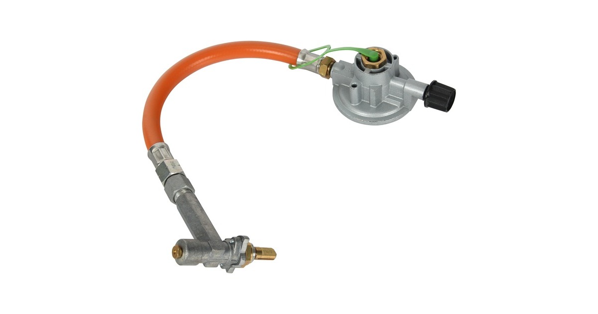 Weber Ersatzteil 65741 Schlauch und Regler, Ventil, Druckminderer(50 mbar)