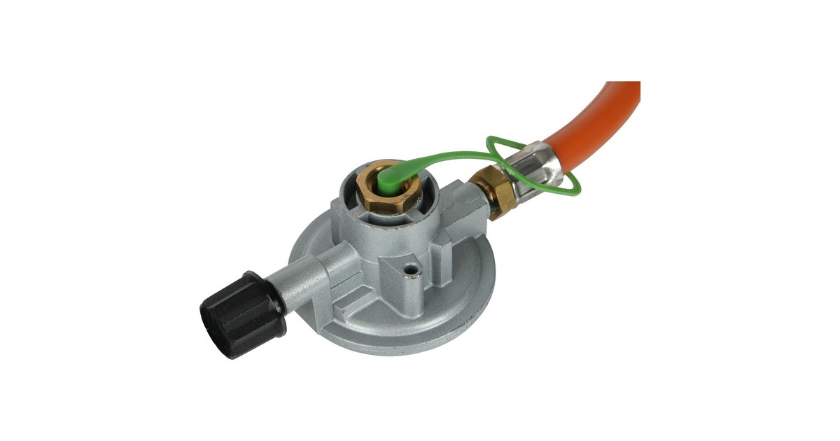 Weber Ersatzteil 65741 Schlauch und Regler, Ventil, Druckminderer(50 mbar)