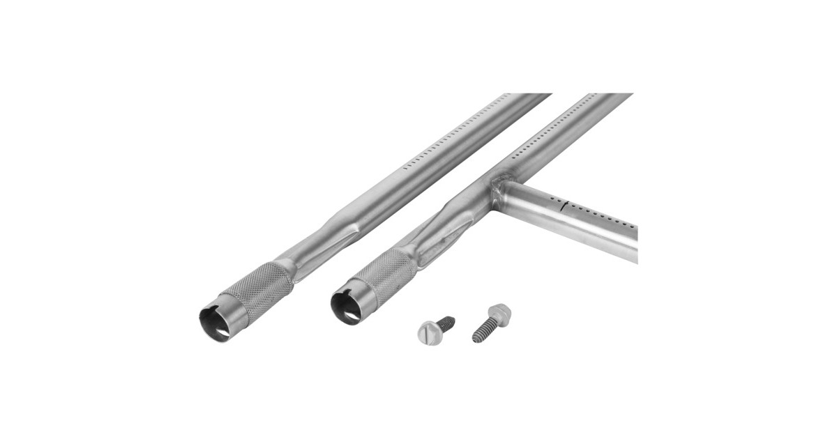 Weber Gasbrenner Set für Q300 / 3000 und Q 320 / 3200, Ersatzteil(edelstahl)