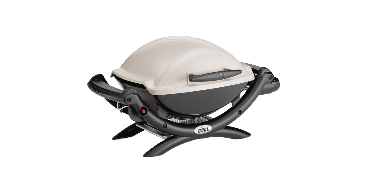 Weber Gasgrill Q1000 Titan(schwarz/titan)