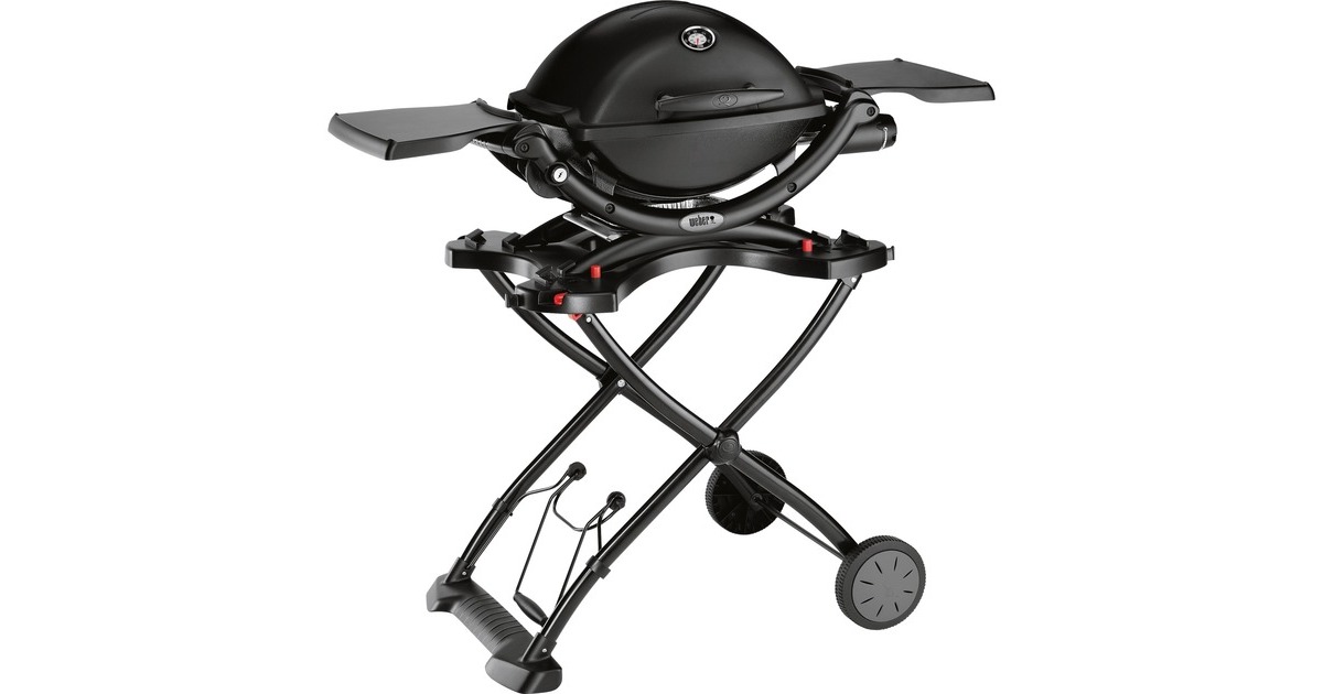 Weber Gasgrill Q 1200 Mobil Black Line(schwarz)