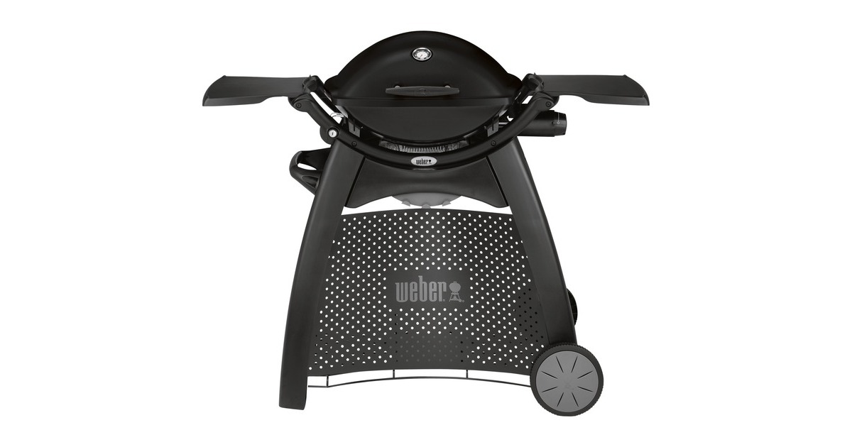 Weber Gasgrill Q 2200 mit Rollwagen(schwarz)