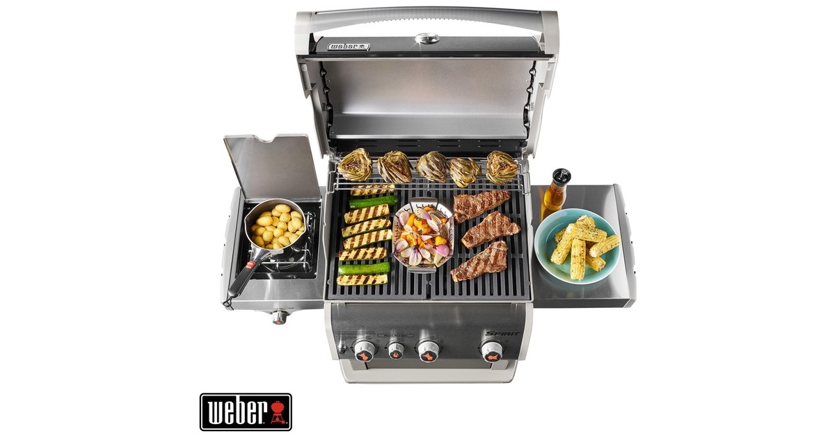 Weber Gasgrill Spirit EP-335 Premium GBS(schwarz/edelstahl)