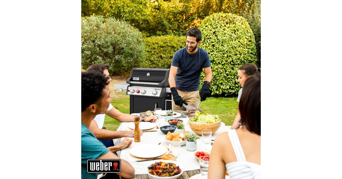 Weber Gasgrill Spirit EP-335 Premium GBS(schwarz/edelstahl)