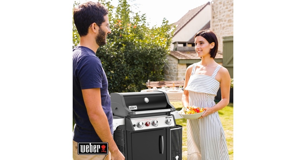 Weber Gasgrill Spirit EP-335 Premium GBS(schwarz/edelstahl)