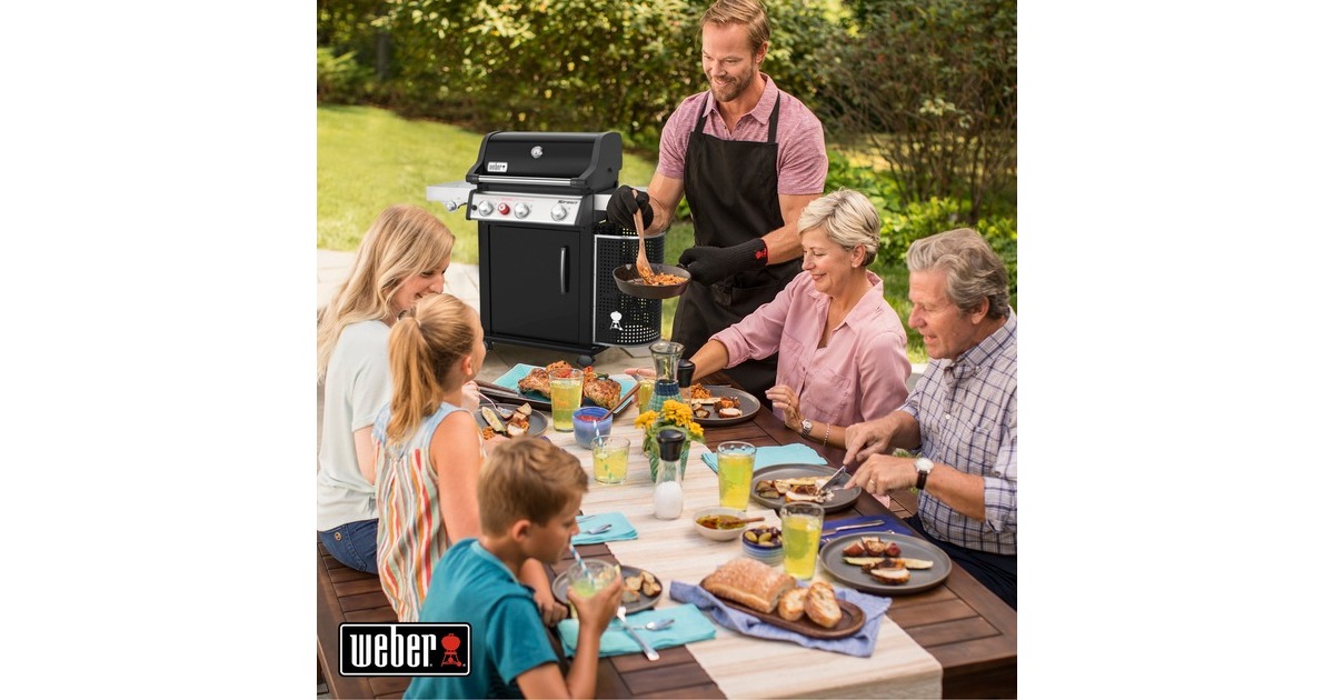Weber Gasgrill Spirit EP-335 Premium GBS(schwarz/edelstahl)