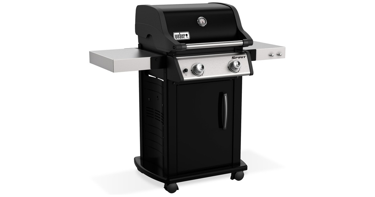 Weber Gasgrill Spirit E-215 GBS Black(schwarz/edelstahl)