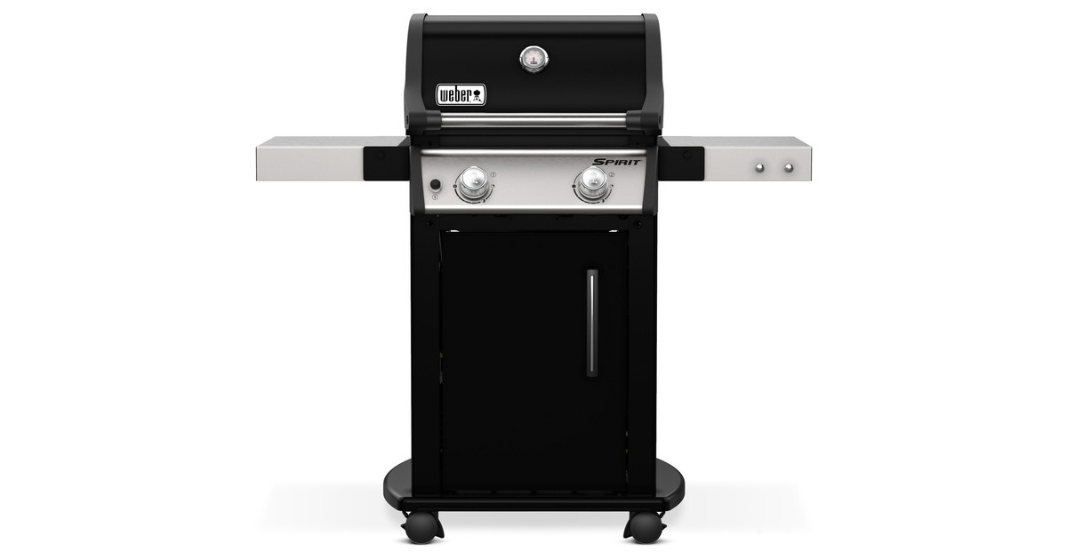 Weber Gasgrill Spirit E-215 GBS Black(schwarz/edelstahl)