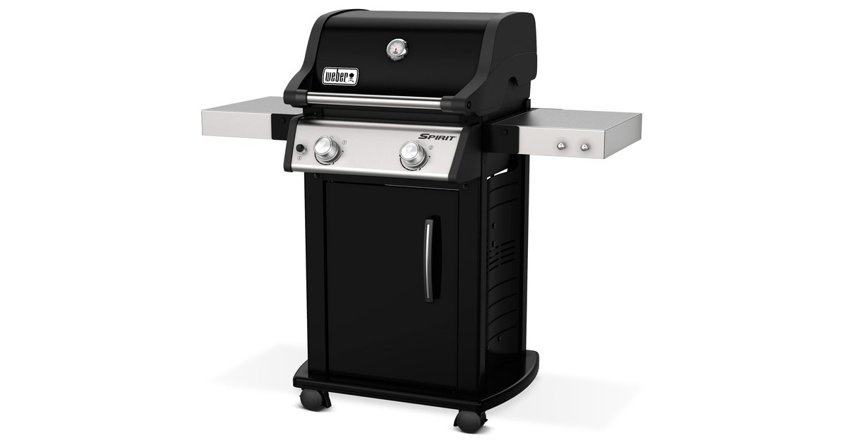 Weber Gasgrill Spirit E-215 GBS Black(schwarz/edelstahl)