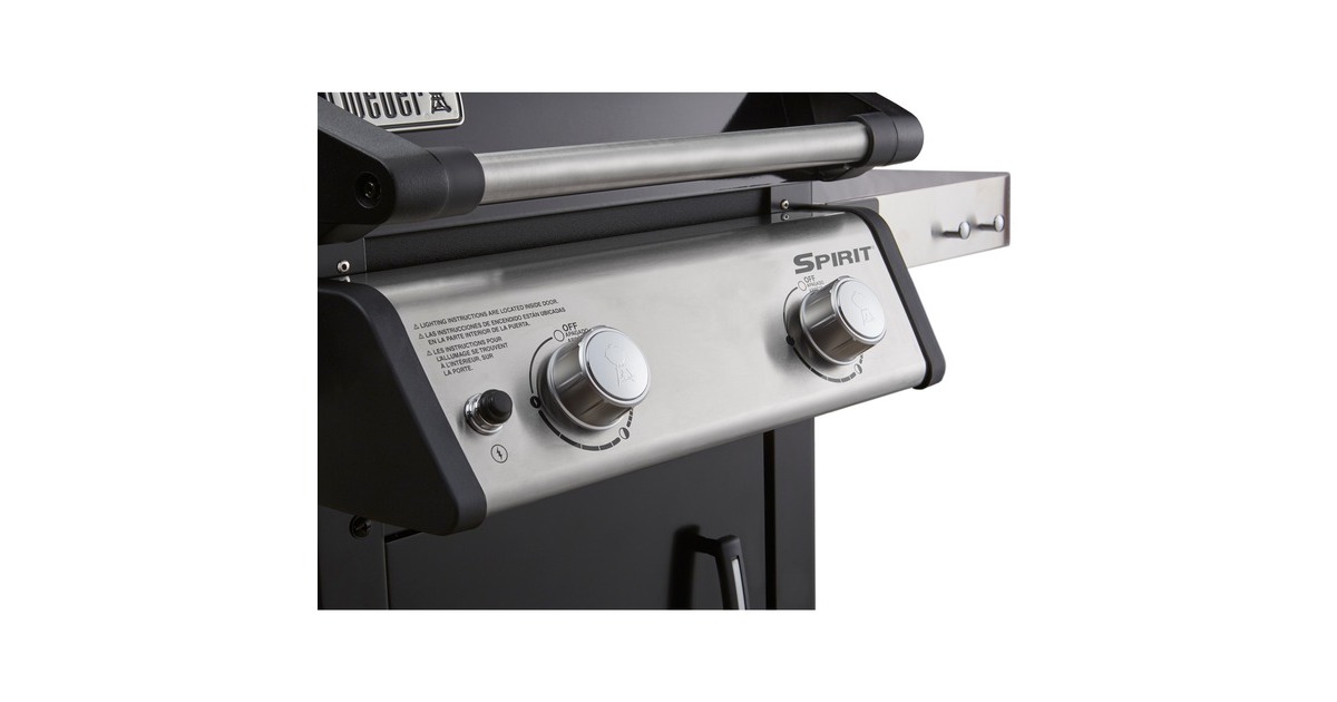 Weber Gasgrill Spirit E-215 GBS Black(schwarz/edelstahl)