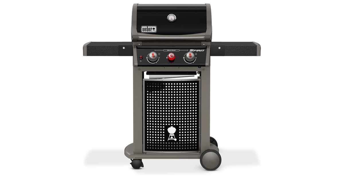 Weber Gasgrill Spirit E-220S Classic GBS(schwarz/grau, mit Sear Zone)