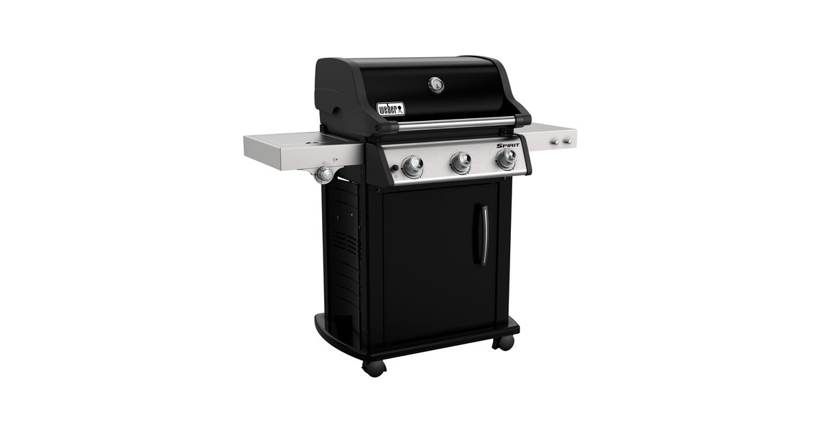 Weber Gasgrill Spirit E-325 GBS Black(schwarz/edelstahl)