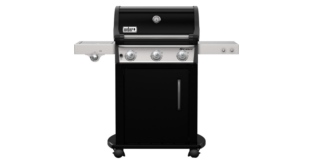 Weber Gasgrill Spirit E-325 GBS Black(schwarz/edelstahl)
