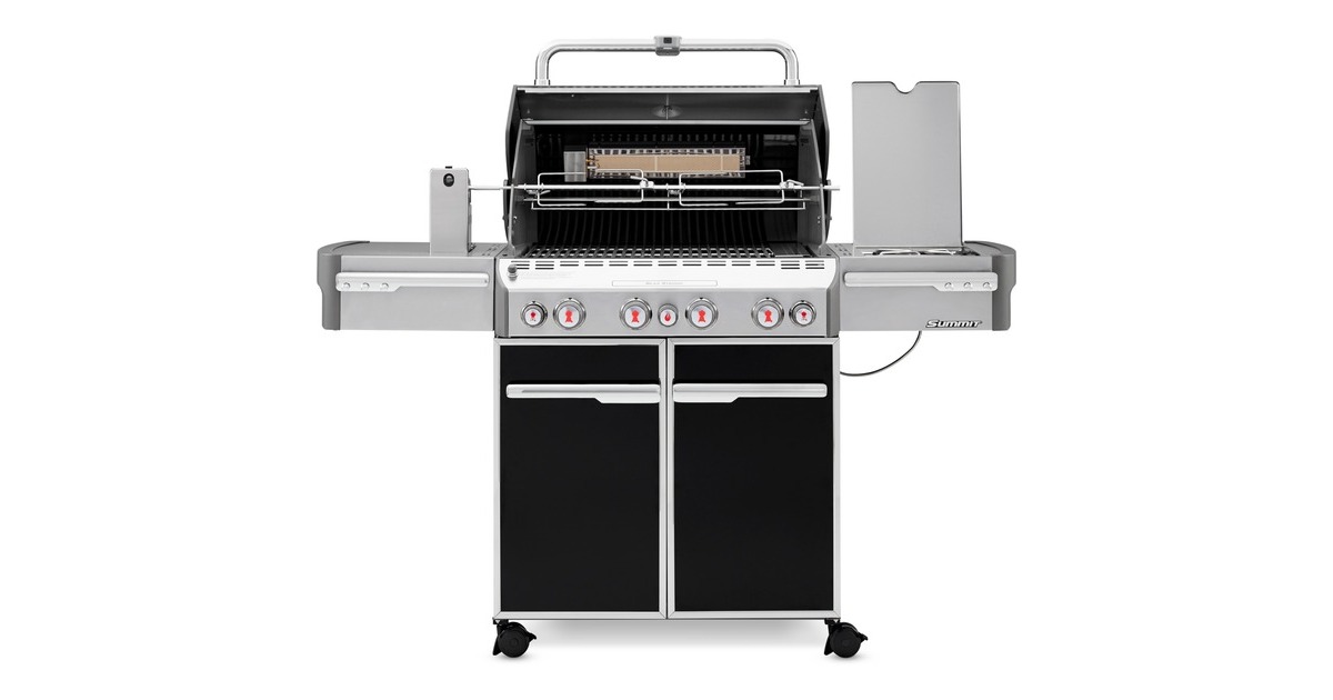 Weber Gasgrill Summit E-470 GBS(schwarz/edelstahl)